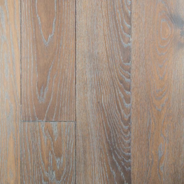 Паркетна дошка Дуб "венге+білий" браш