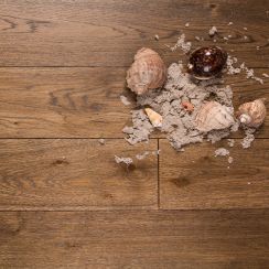 Паркетна дошка Дуб "венге+золото" браш