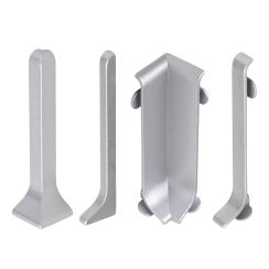 Плинтус алюминиевый "Антиплинтус" анод N8012 