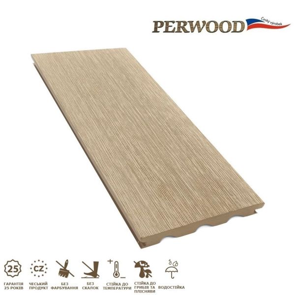 Террасная доска Perwood Western Слоновая кость